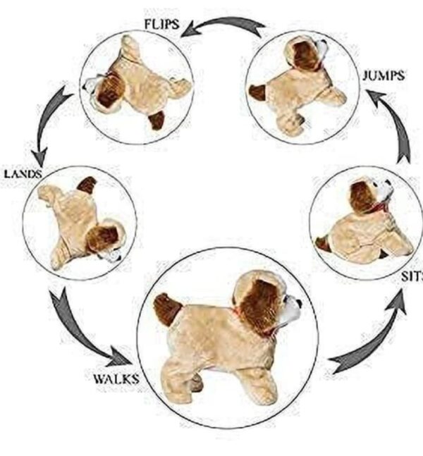 jumping puppy toy